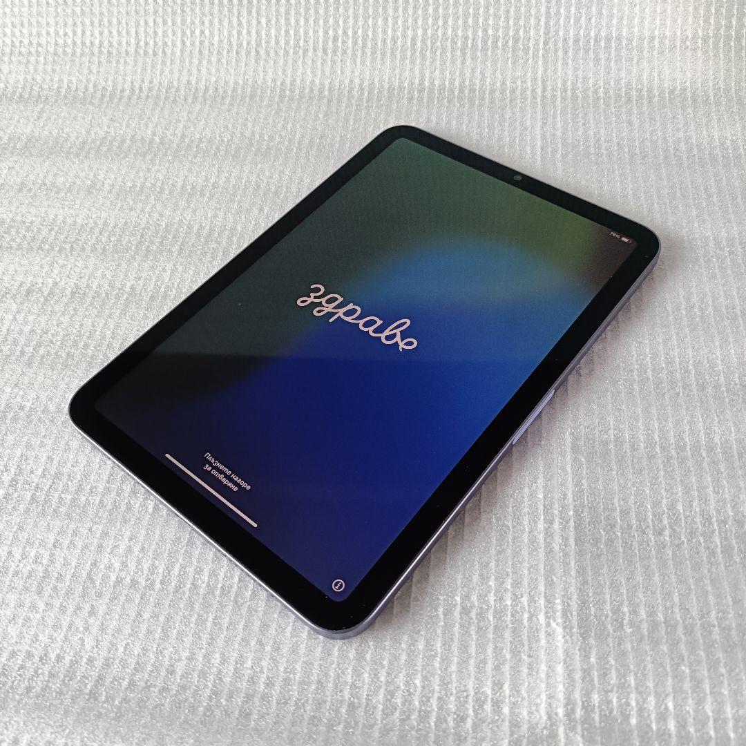 最大容量100% iPad mini 6 WiFi 64GB パープル整備済製品