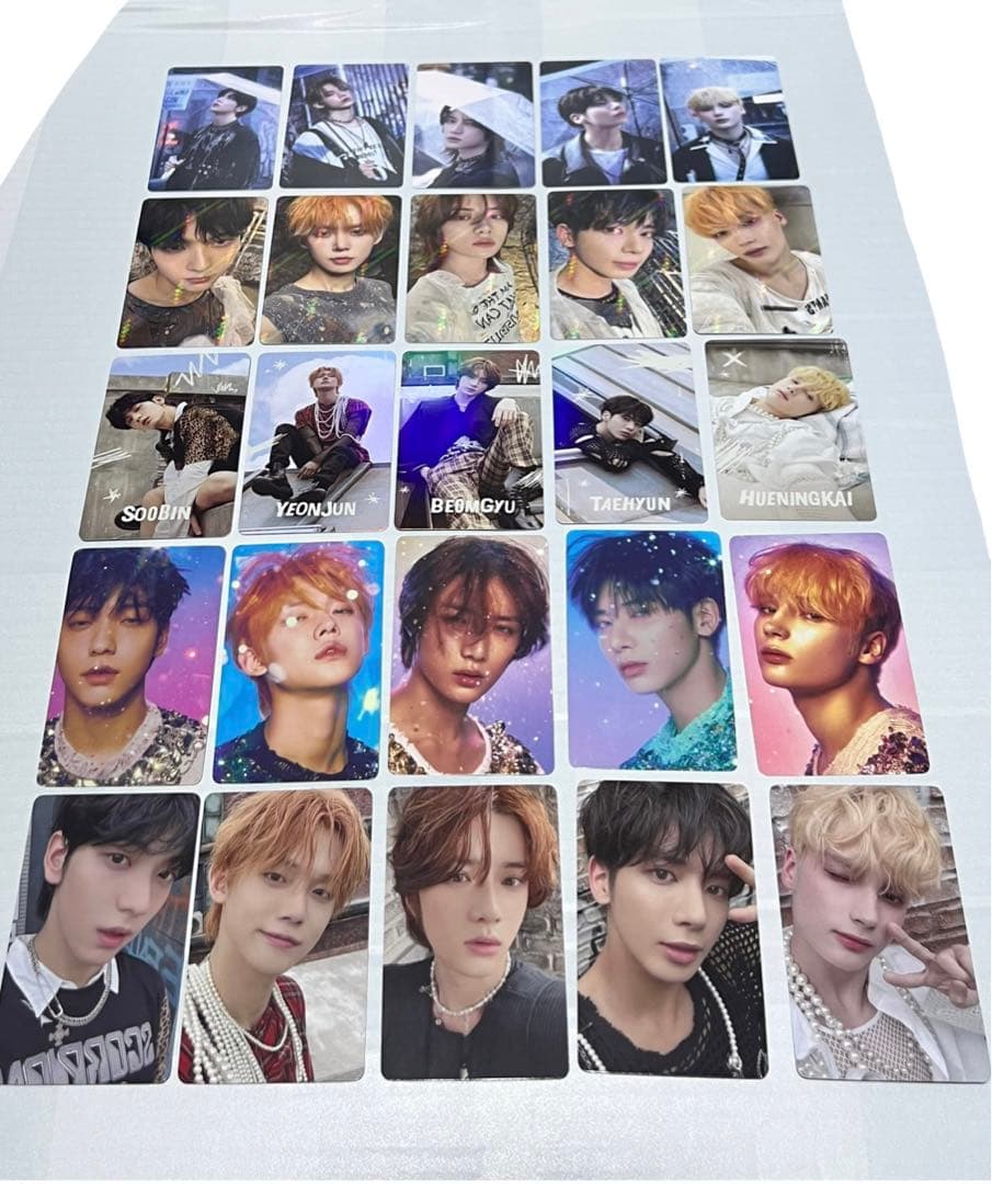 TXT FREEFALL 特典トレカコンプリートセット TXT FREEFALL GRAVITYver 5形態コンプ 特典トレカ付き｜Yahoo!フリマ