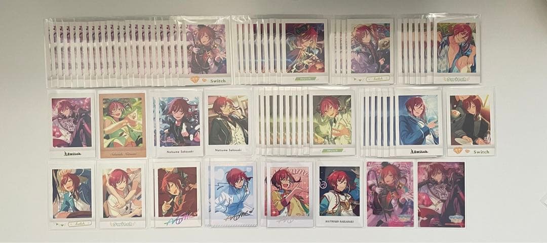 あんスタ 逆先夏目 ぱしゃこれ•ぱしゃっつ•クリアカード まとめ売り