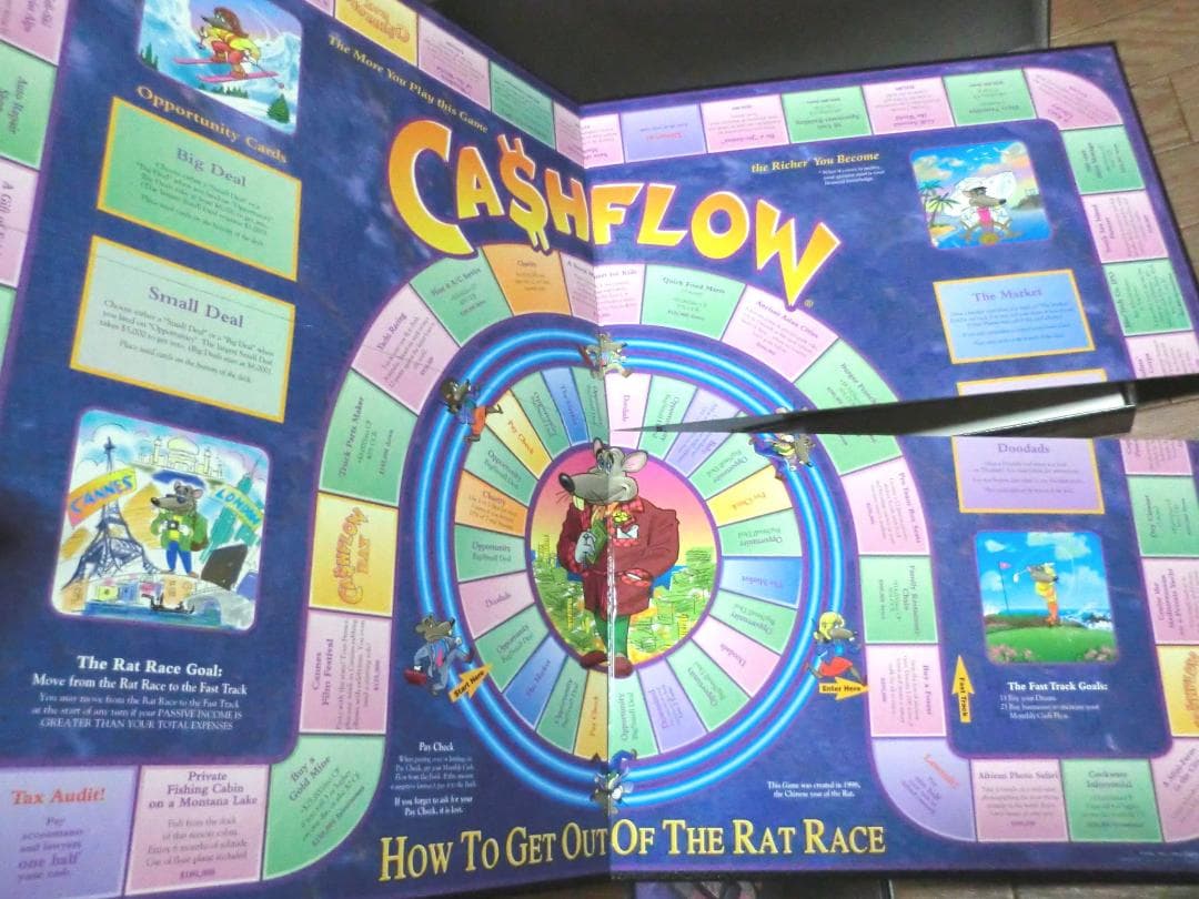 美品！ロバートキヨサキ キャッシュフロー101 英語版 カセット3本 × 本