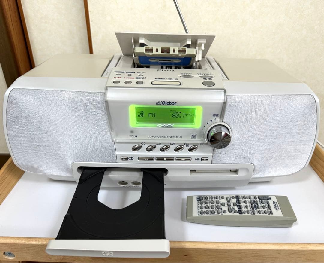 Victor CD-MD -カセット ポータブルシステム RC-A2 - メルカリ
