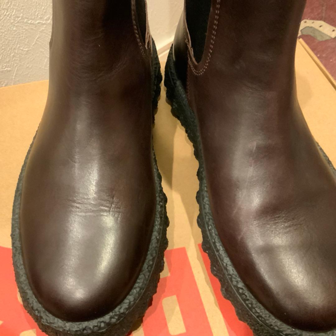 カンペールブラウン サイドゴアブーツ 39 - メルカリ