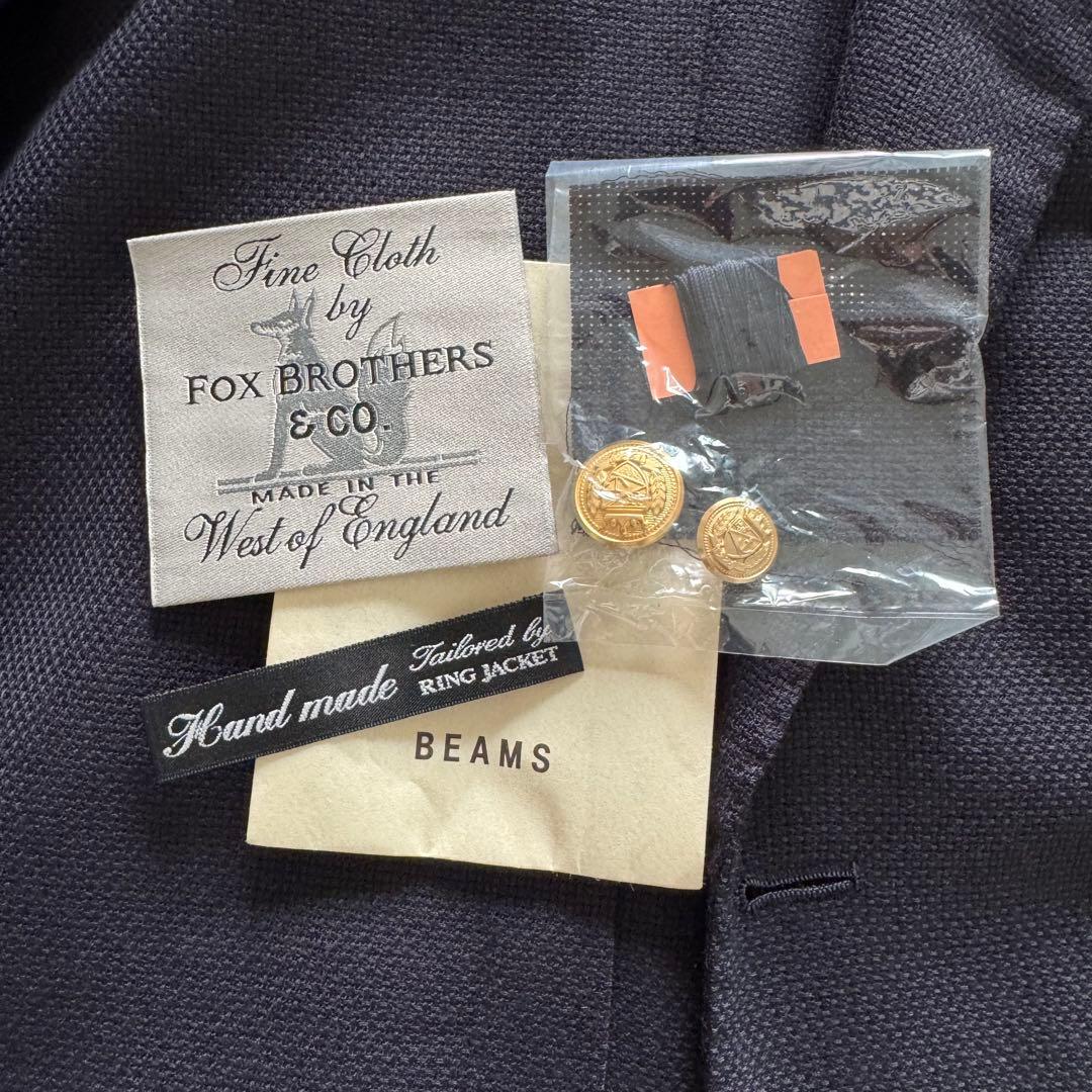BEAMSF×RINGJACKETハンドラインFOXBROTHERS生地ブレザー - メルカリ