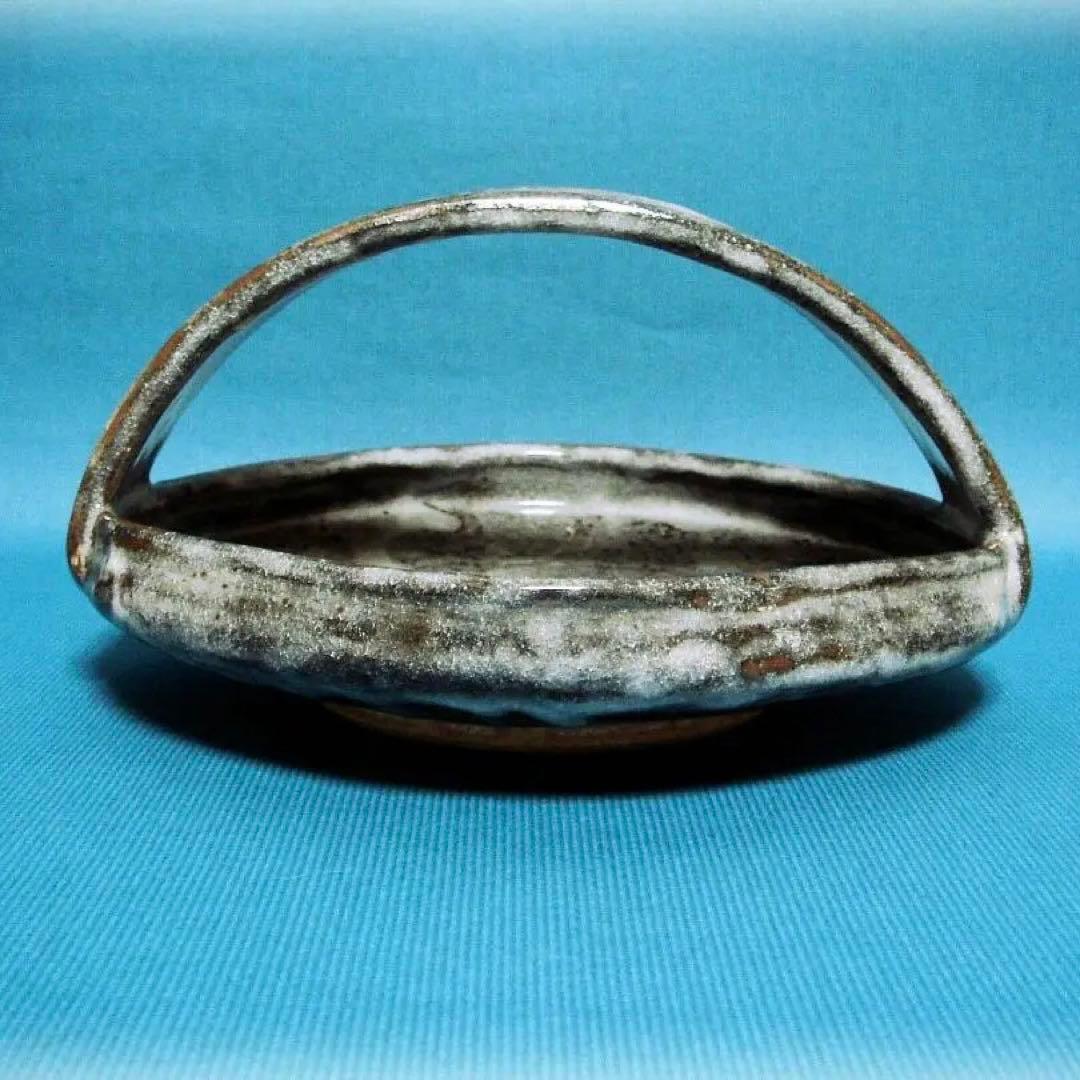 328『鼠志野 手鉢 共箱』　　/骨董品 古美術 茶道具 アンティーク 328『鼠志野 手鉢 共箱』 /骨董品 古美術 茶道具 アンティーク