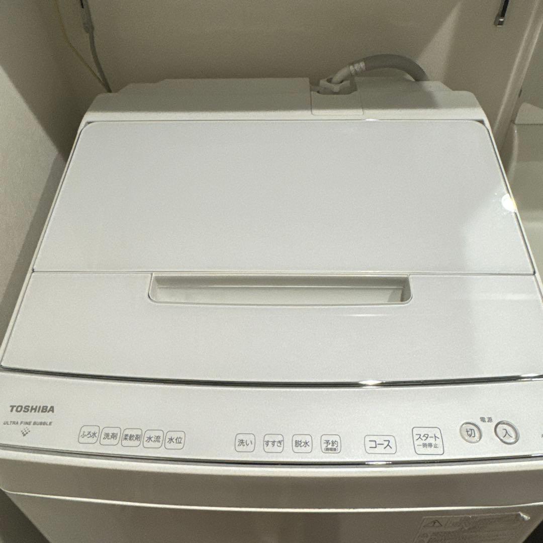 TOSHIBA 縦型洗濯機 2021年製 AW-12DP1-W - メルカリ