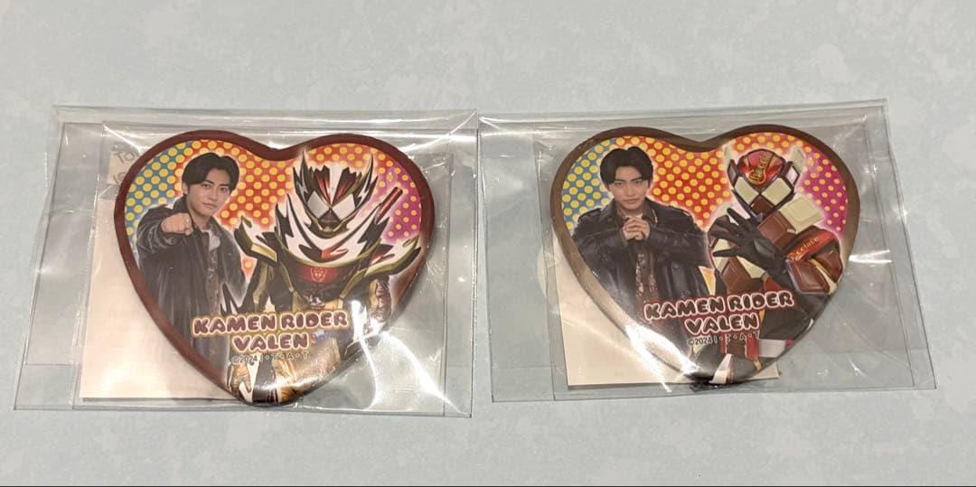 新品未開封】仮面ライダーヴァレン 辛木田絆斗 A賞缶バッジ 2個セット