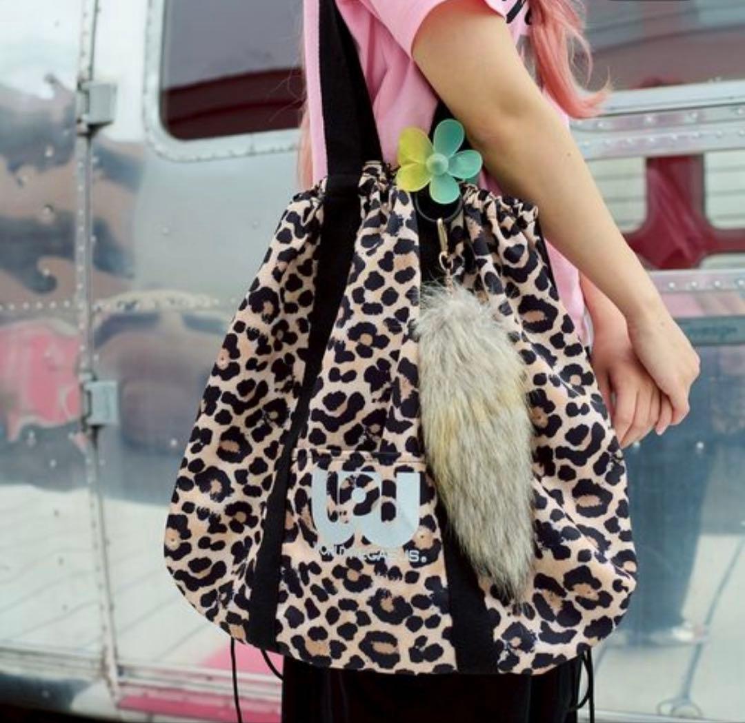 ワッペ ワールドペガサス ナップサック ヒョウ柄 スクバ 3way