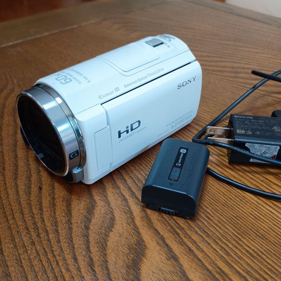 SONY CX-535 ビデオカメラ 本体 Amazon | SONY ビデオカメラ Handycam CX535 内蔵メモリ32GB ブラック