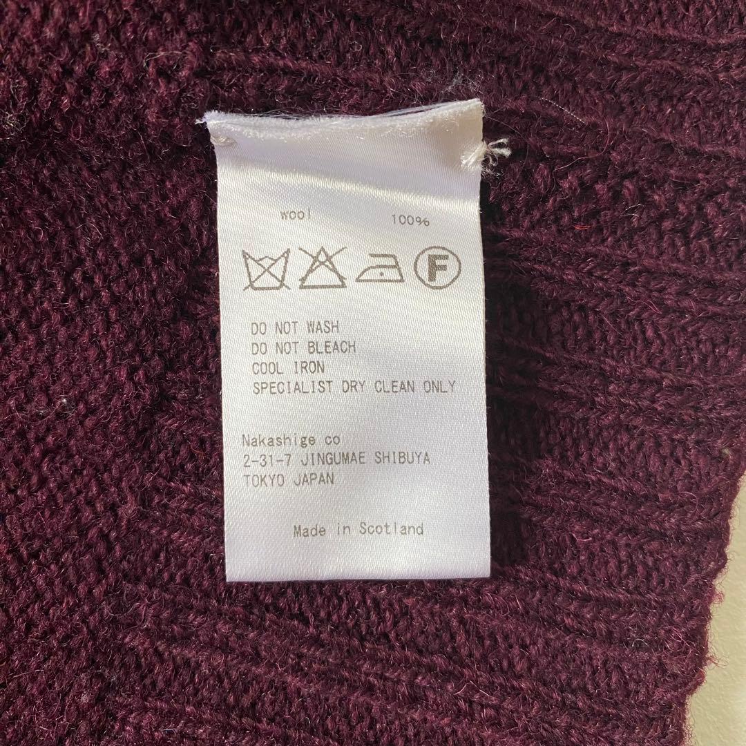 SHETLAND ISLANDS ニット スコットランド anatomica取扱 - メルカリ