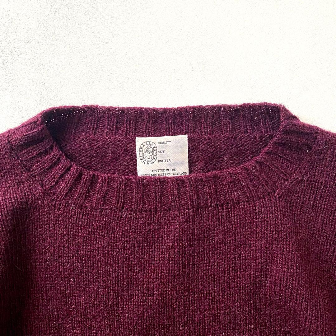 SHETLAND ISLANDS ニット スコットランド anatomica取扱 - メルカリ