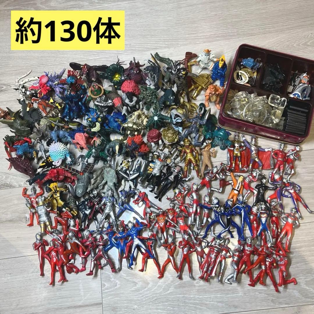 ウルトラマンフィギュア HGシリーズ ガシャポン まとめ売り 約130体 ガシャポンHGX ウルトラマン 円谷プロ壱 樋口真嗣セレクション