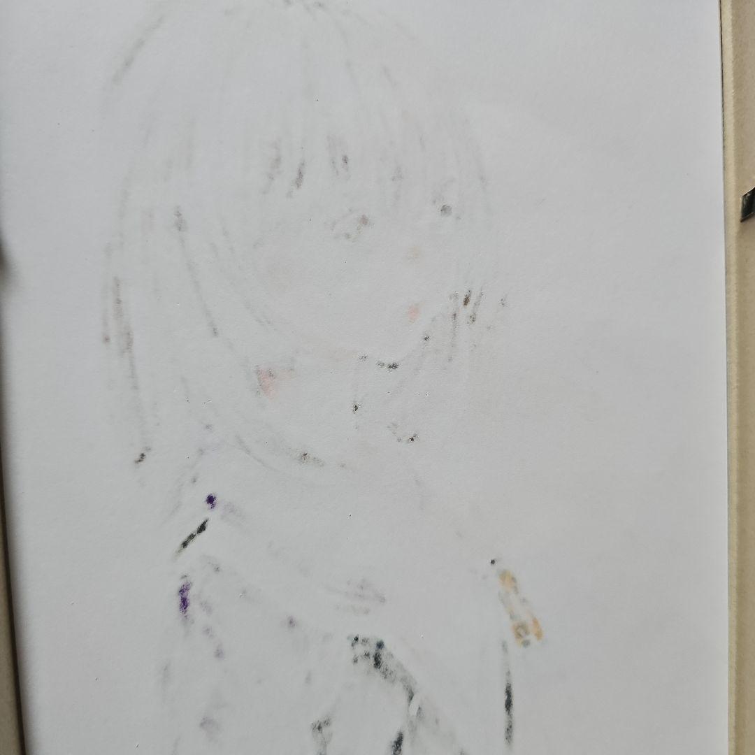 I\"sアイズ 葦月伊織 カラーイラスト 直筆サイン色紙