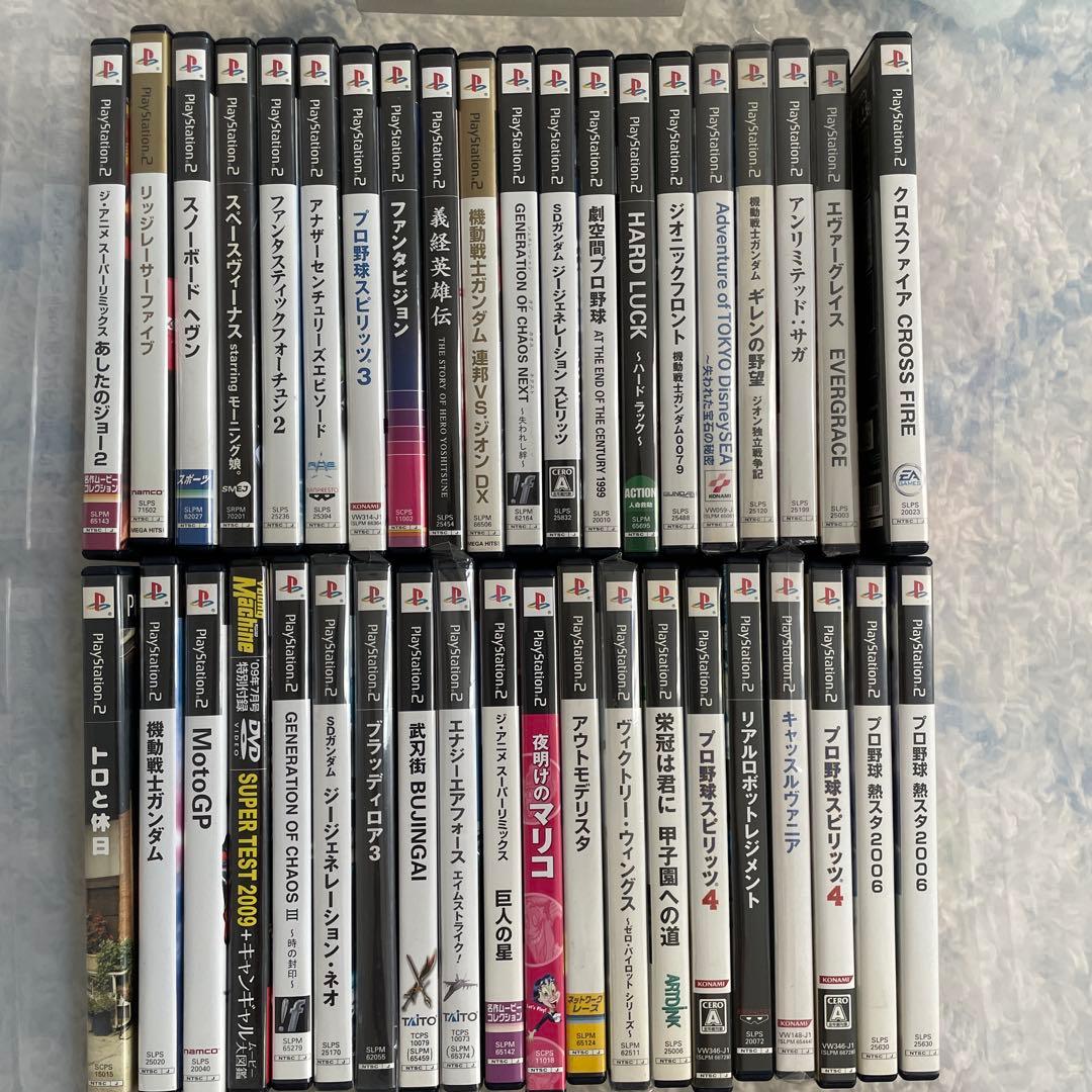 PS2ソフト まとめ売り 40本セット】 - メルカリ