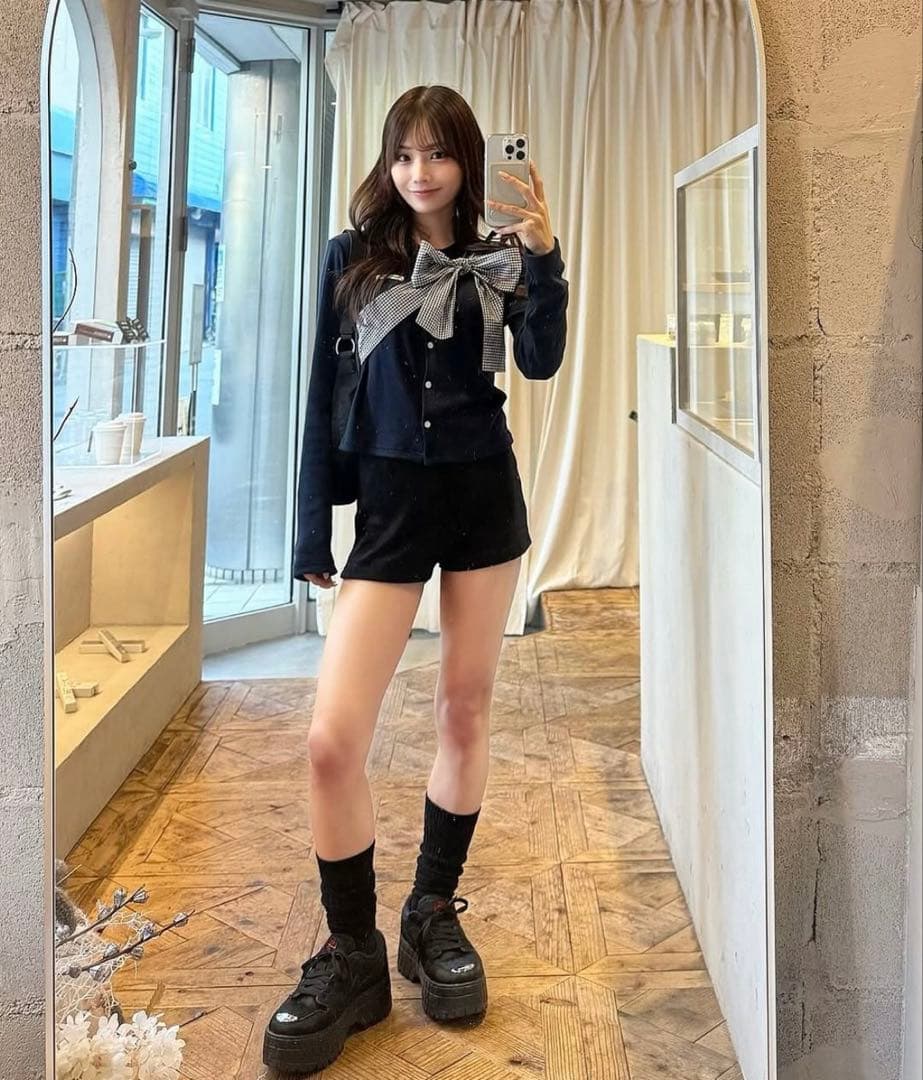 新品】CRANK リボンタイドニットカーディガン - メルカリ