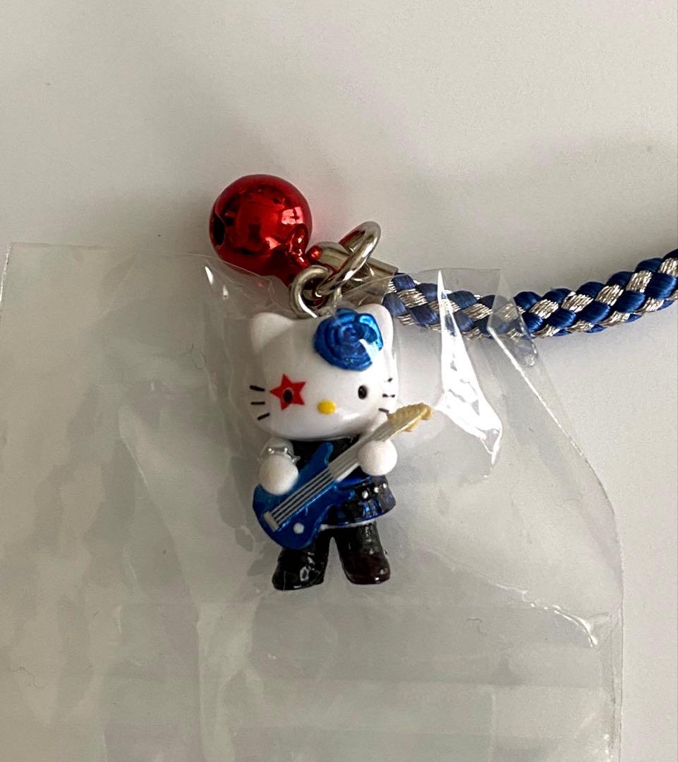 ハローキティ 風とロックバージョン ストラップ