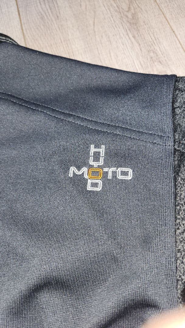 美品 hyod ヒョウドウ 黒デニムネルシャツ L 防寒防風バイクウェア