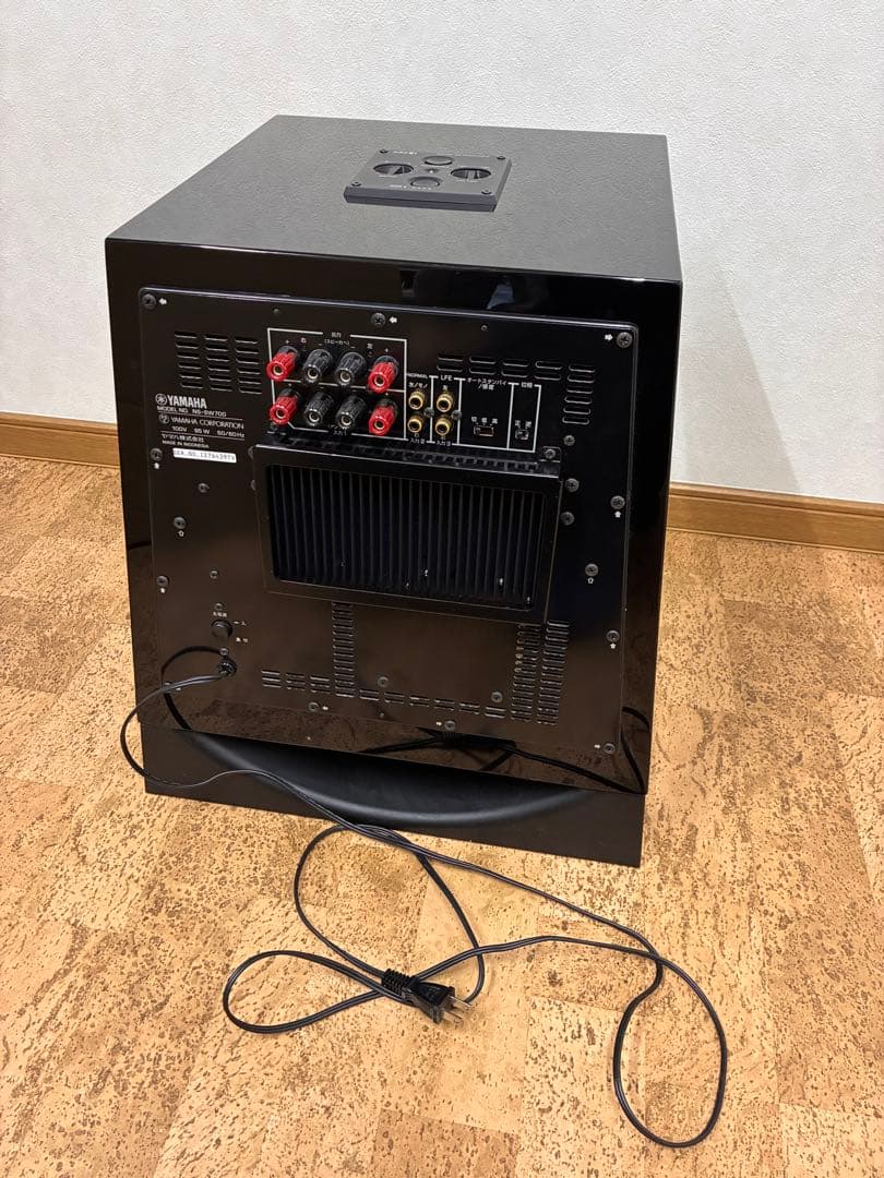 YAMAHA ヤマハ NS-SW700 サブウーファー ブラック - メルカリ