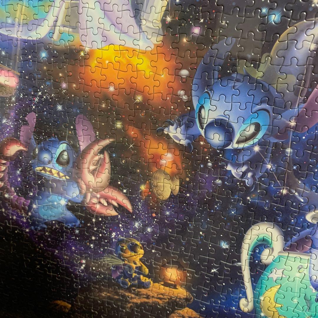 希少 レア リロ＆スティッチ ジグソーパズル 完成品 ディズニー 2000
