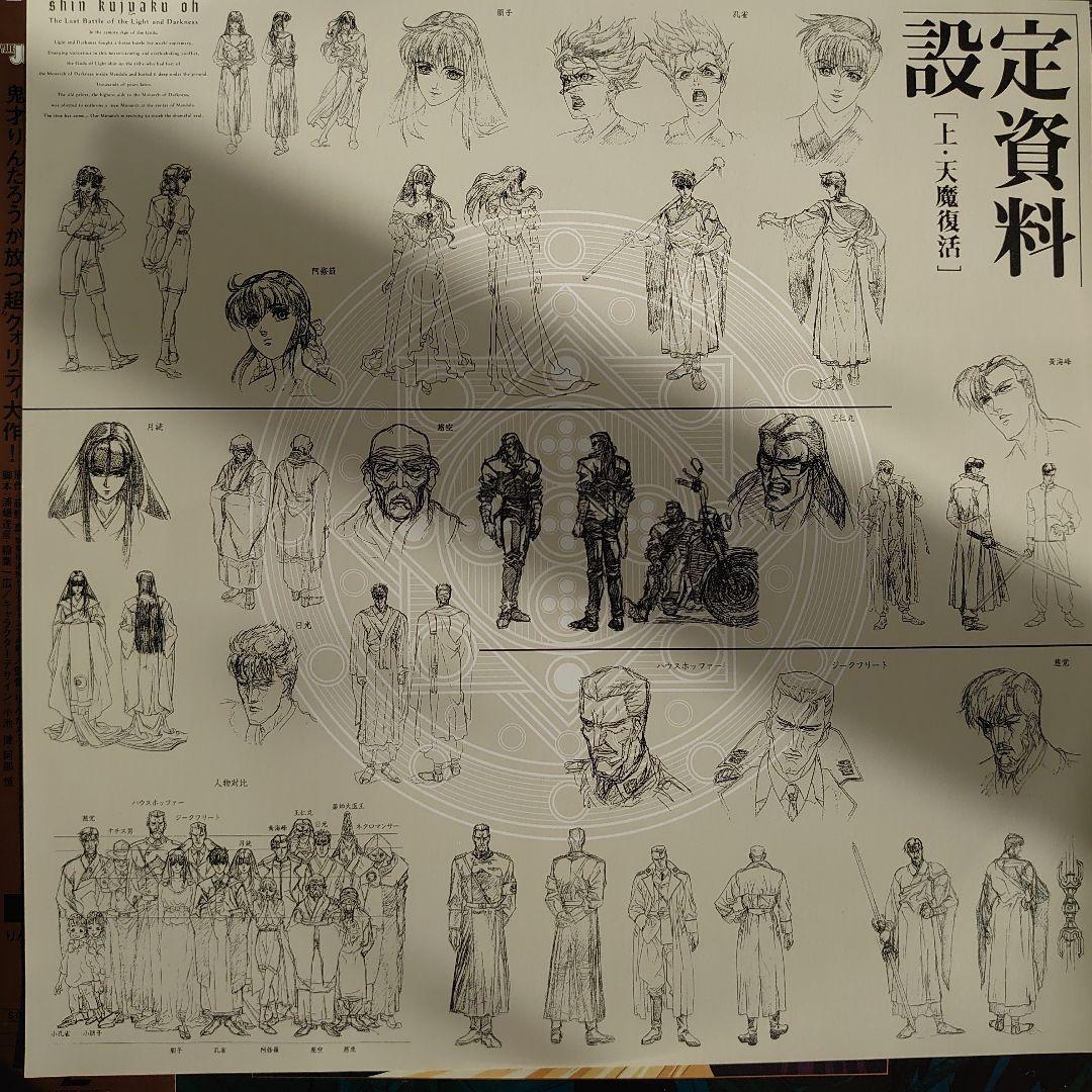 真・孔雀王 天魔復活 LaserDisc 設定資料付き - メルカリ