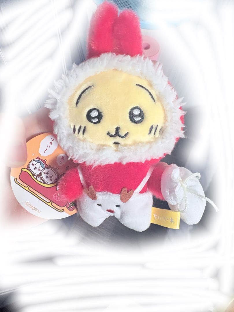【 2/28削除予定 】ちいかわ クリスマスだよ！ぷちミニマスコット うさぎ ちいかわ クリスマスだよ！ぷちミニマスコット（うさぎ） | ちいかわ