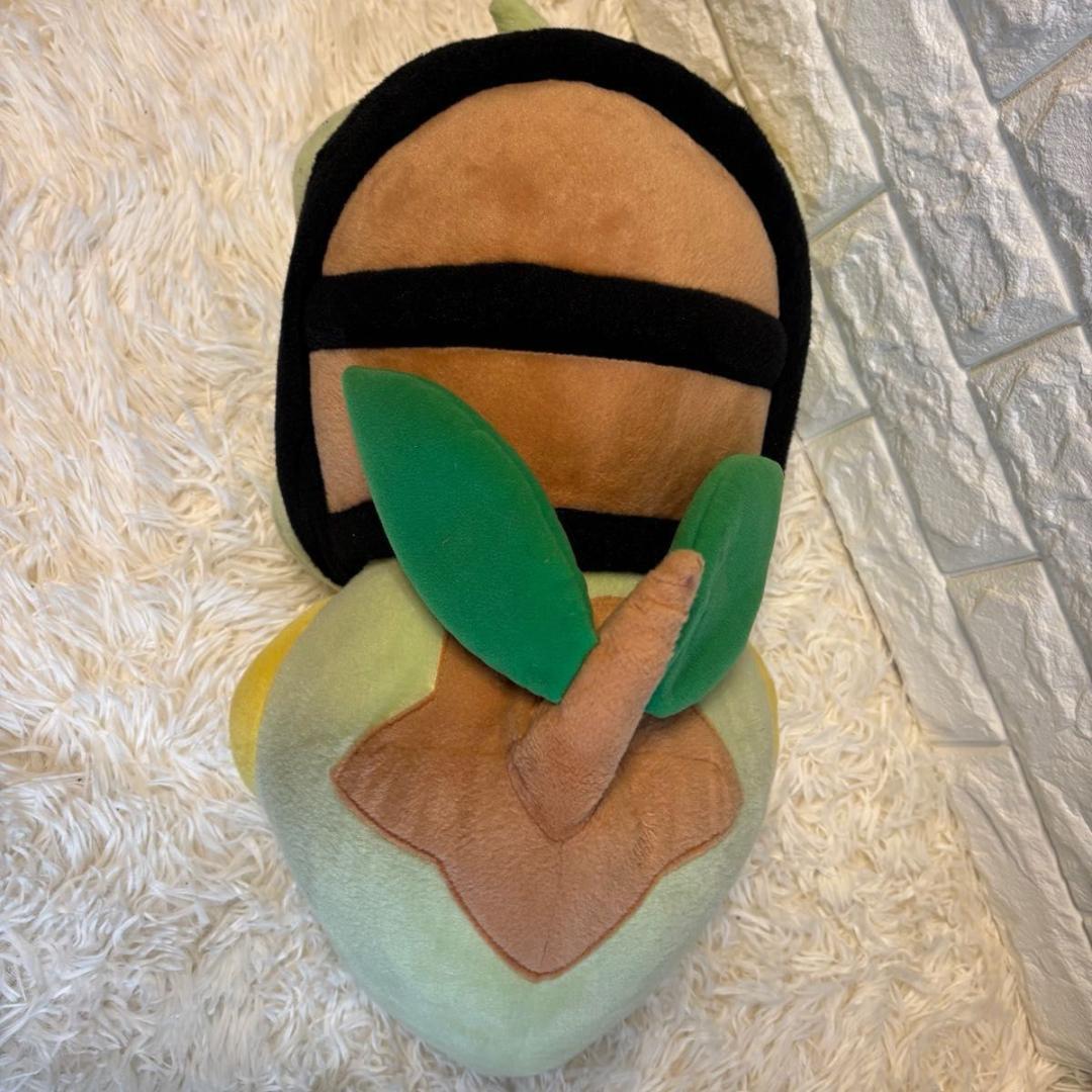 極美品 タカラトミー ポケットモンスター ナエトル 1/1 ぬいぐるみ 等身大