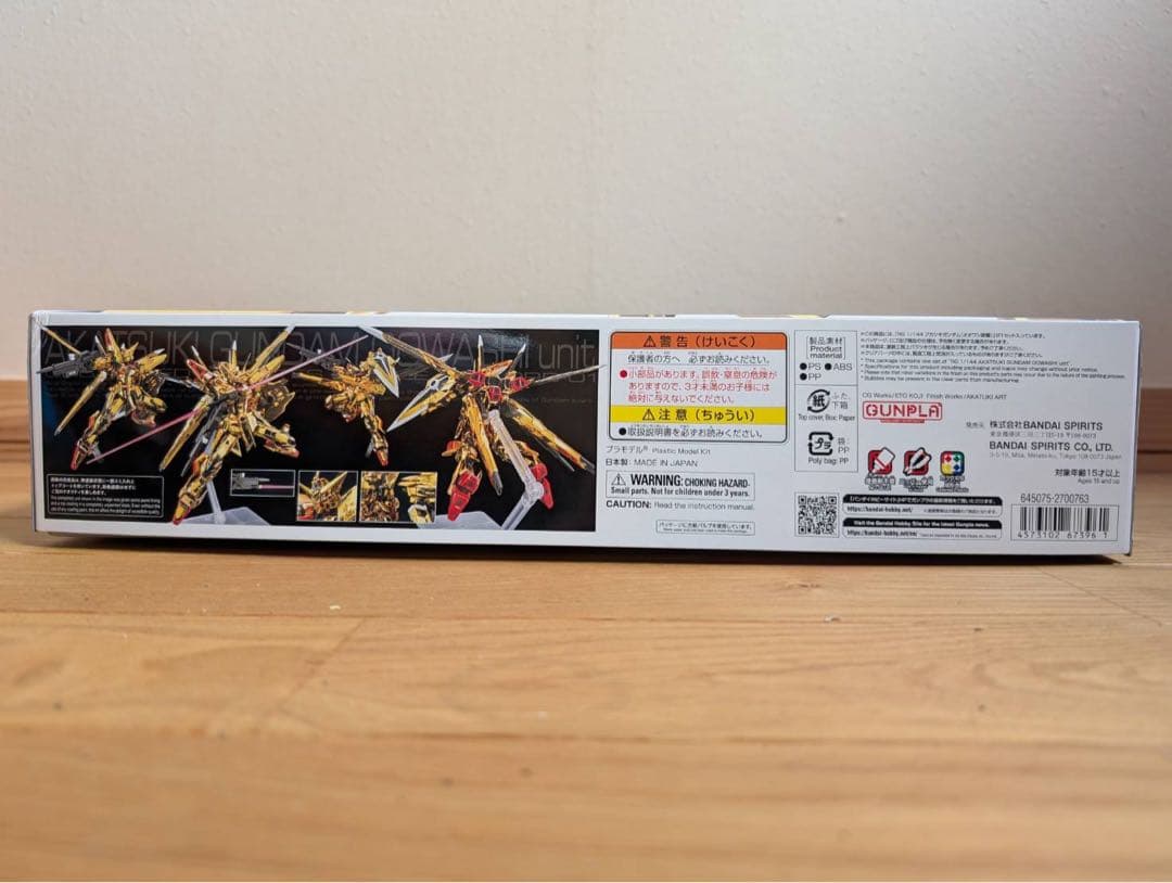 HGデスティニーガンダムSpecⅡ&ゼウスシルエットRGアカツキ(オオワシ装備)