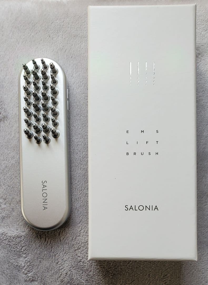 SALONIA 電気ブラシ スカルプ フェイス ボディ EMSリフトブラシ｜SALONIAの口コミ - 頭皮・表情筋・ボディのケアが