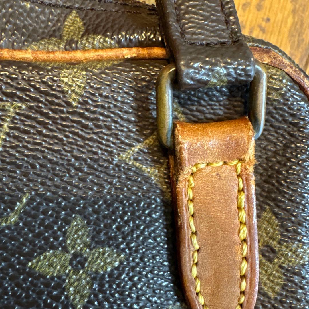 鑑定済 ルイヴィトン マルリーバンドリエール ショルダーバッグ