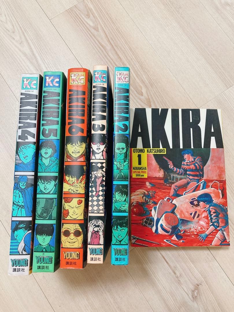 AKIRA アキラ 全6巻 完結 セット 漫画 デラックス版 / 大友克洋 - メルカリ