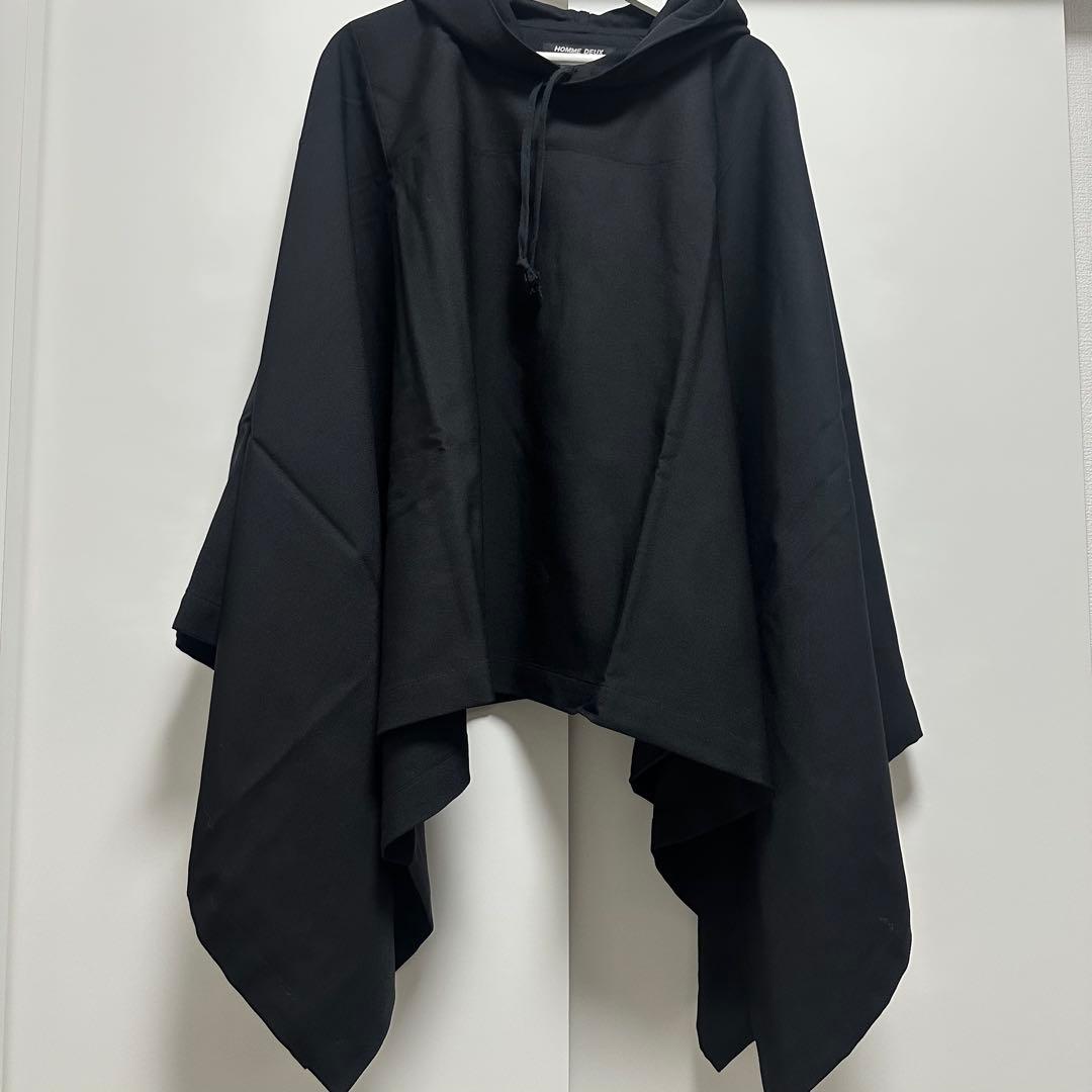 COMME des GARCONS HOMME DEUX ウール ポンチョケープ - メルカリ