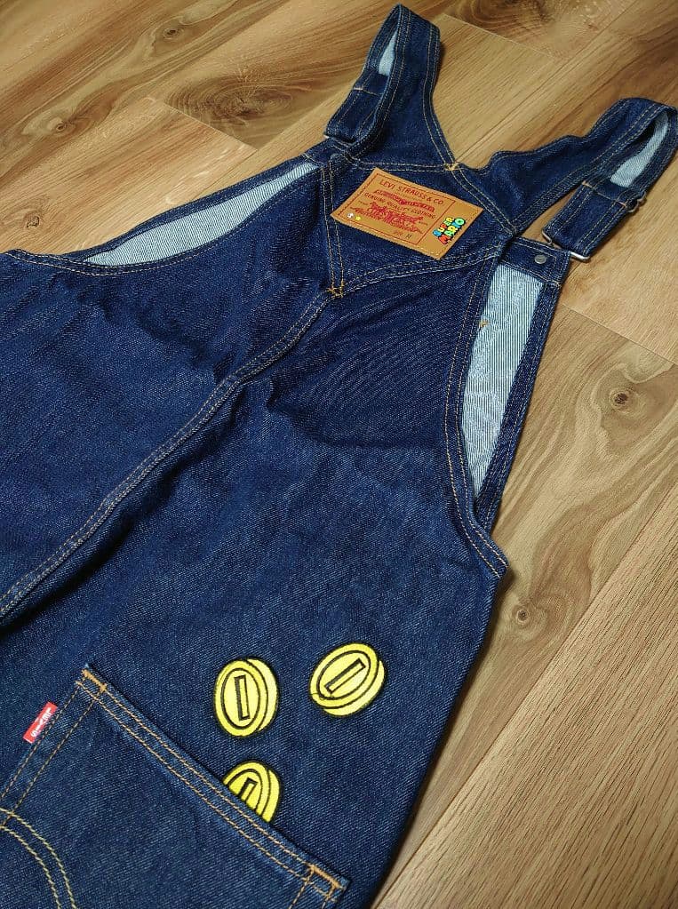 Levi's リーバイス スーパーマリオコラボ オーバーオール新品未使用品