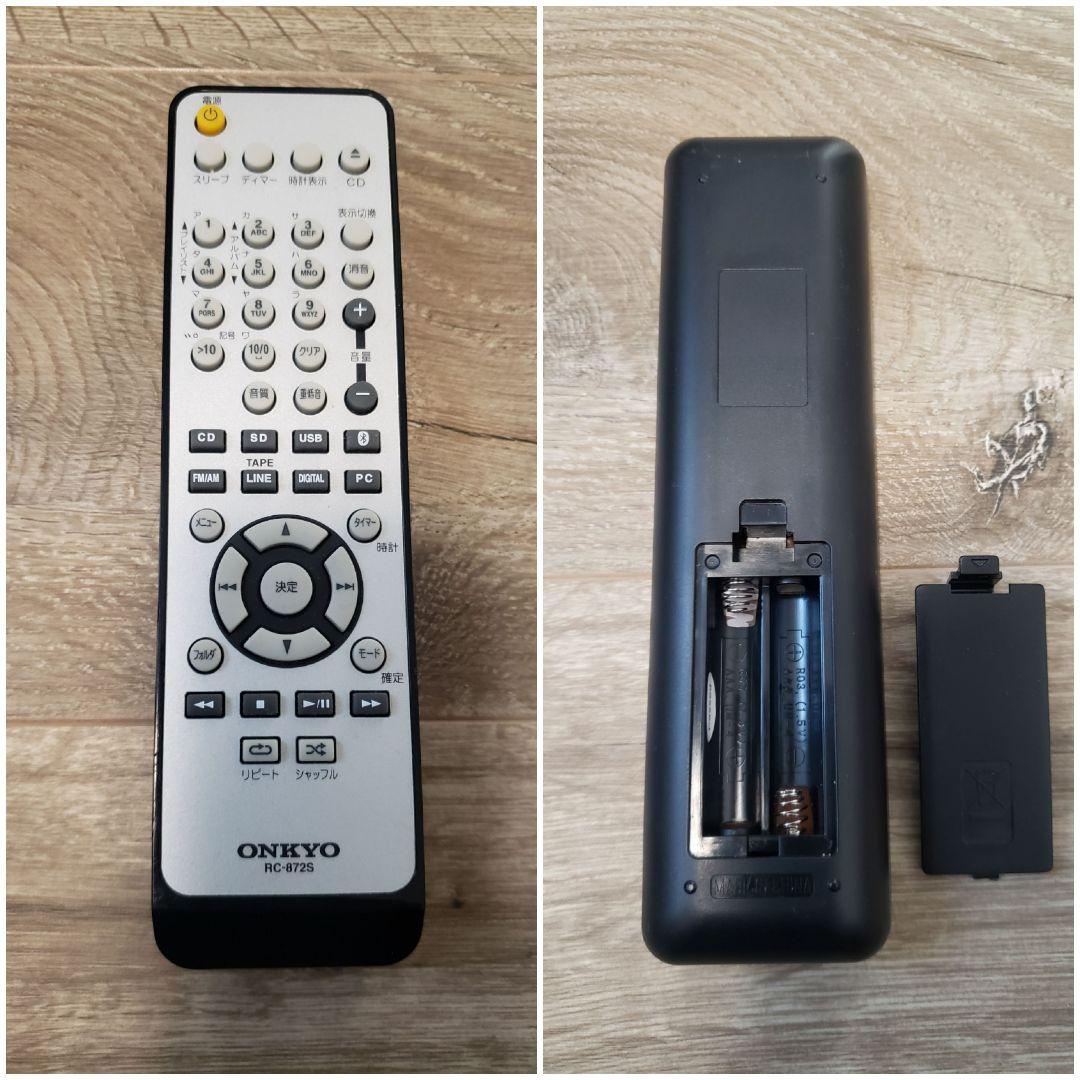 整備済完動品】ONKYO NFR-7TX ミニコンポ 付属品多数 美品 - メルカリ