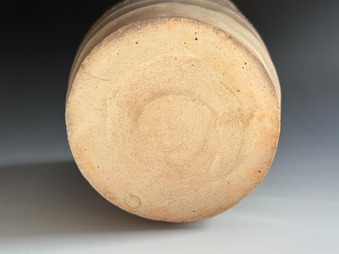 10代坂高麗左衛門 萩焼 縄暖簾 水指 茶道具