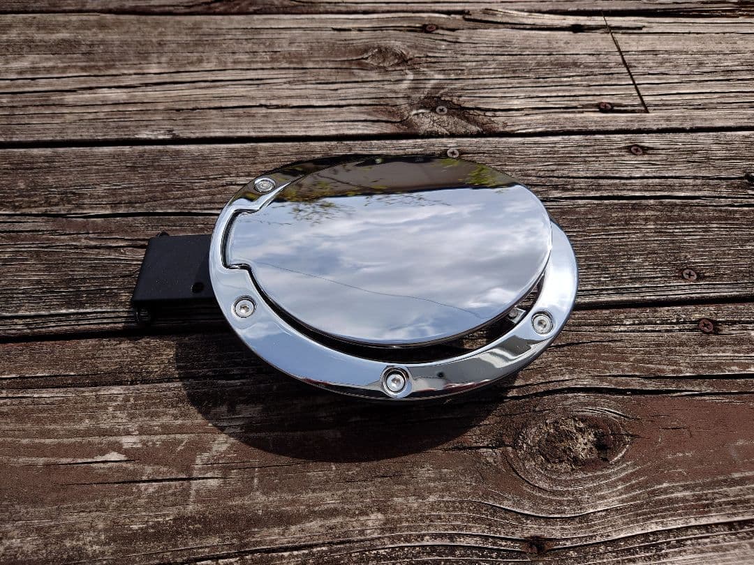 マツダ NC ロードスター RHT用 純正OP フューエルリッド（クローム調