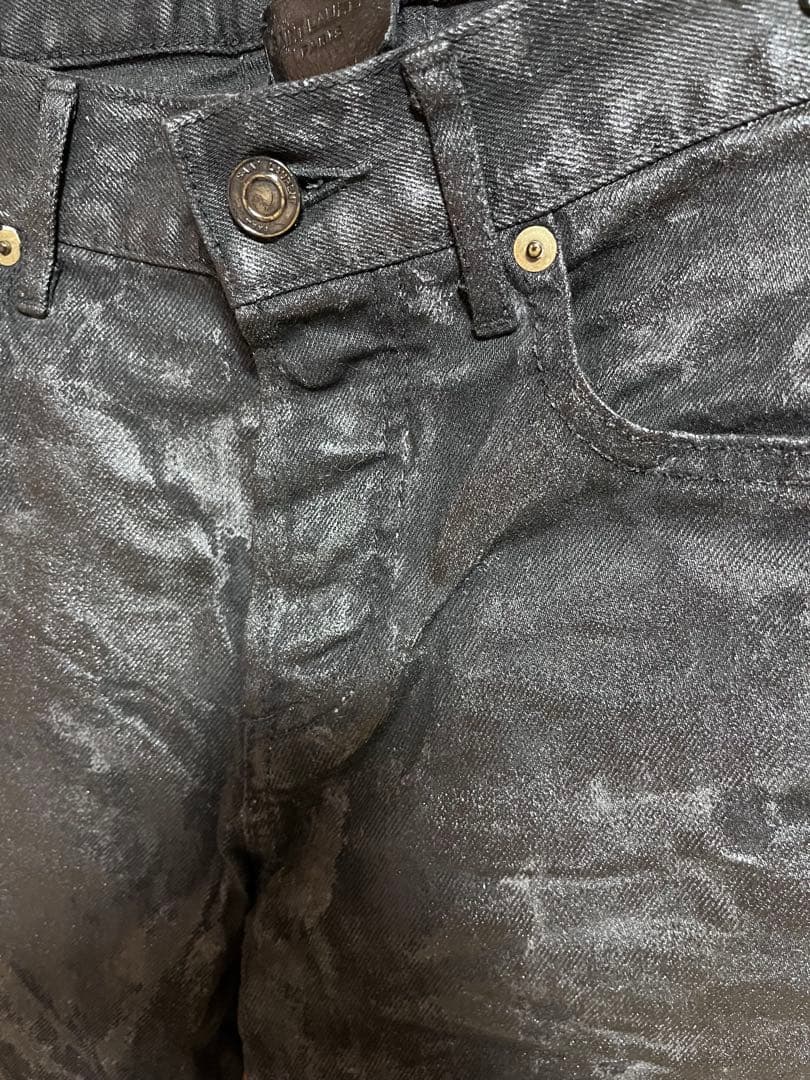 SAINT LAURENT コーティングデニム エディ期 27inch - メルカリ