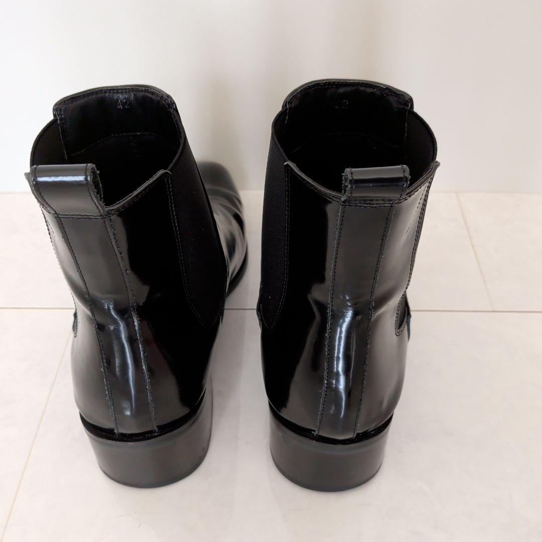 美品】Lui's ルイス ヒールサイドゴアブーツ ブラック サイズ42 - メルカリ