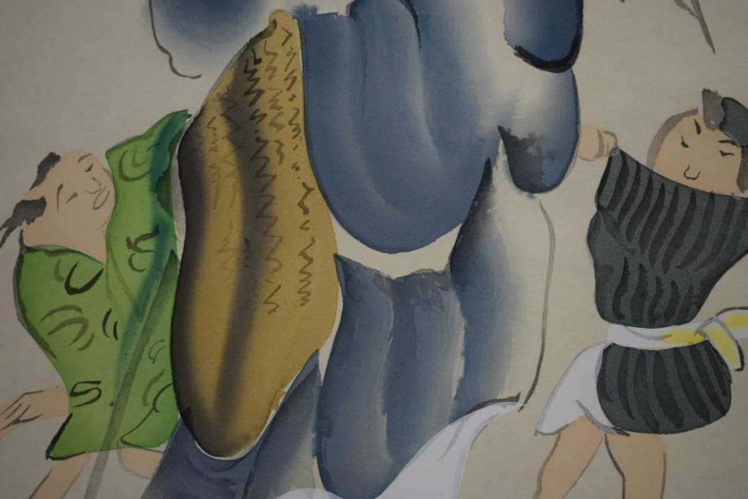 真作/士/良寛の詩/短歌/桐共箱付/布袋屋掛軸HI-543 - メルカリ