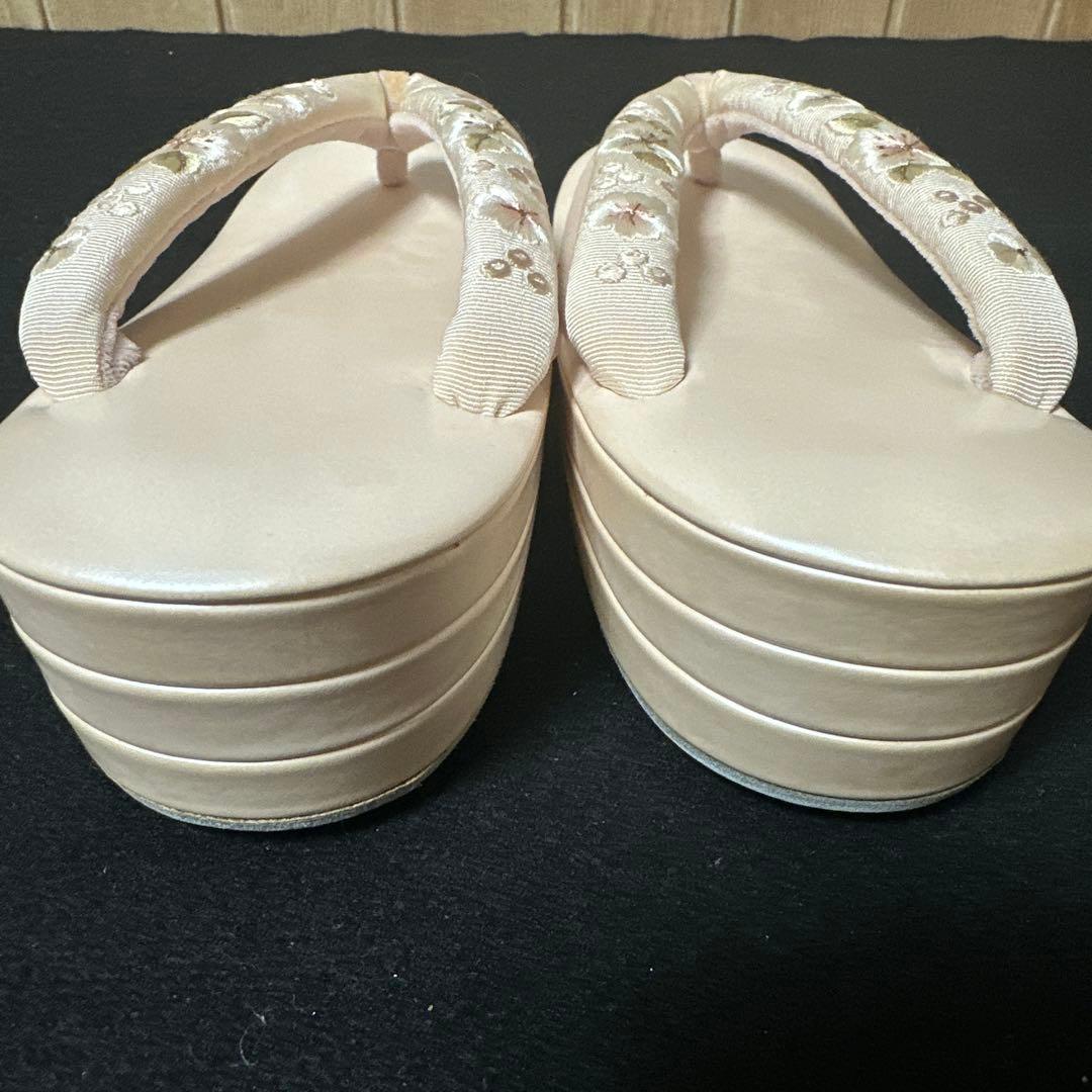 和想庵 利休バック ふっくら鼻緒草履 和装草履バックセット あおり