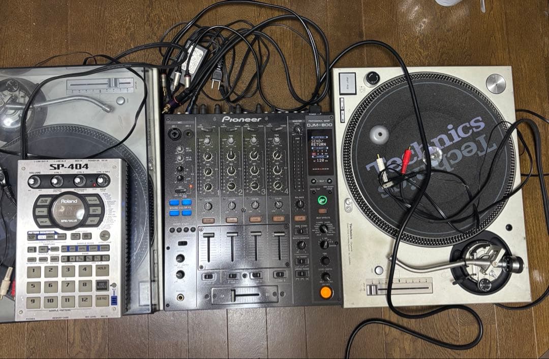 S*読様 ターンテーブル　ミキサー　サンプラーセット Pioneer DJ PLX-1000 アナログDJ スクラッチセット [ターンテーブル