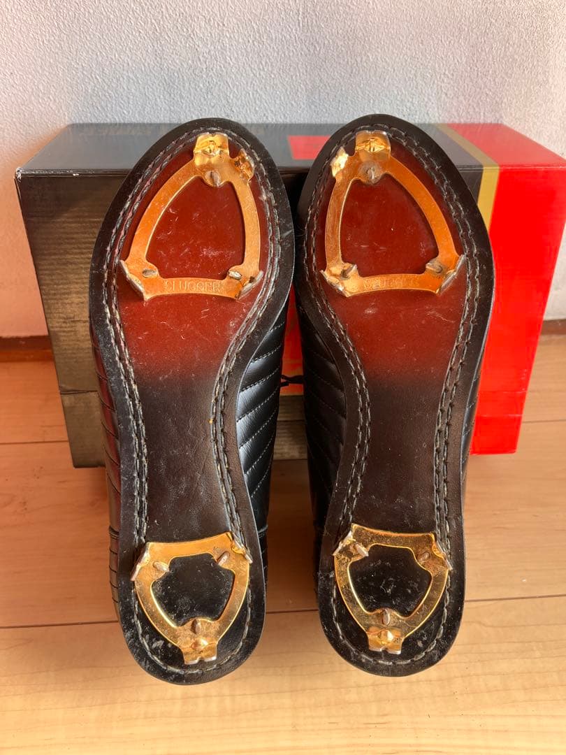 【極美品】久保田スラッガー 野球スパイク 28.0cm 金具 D-163 本革
