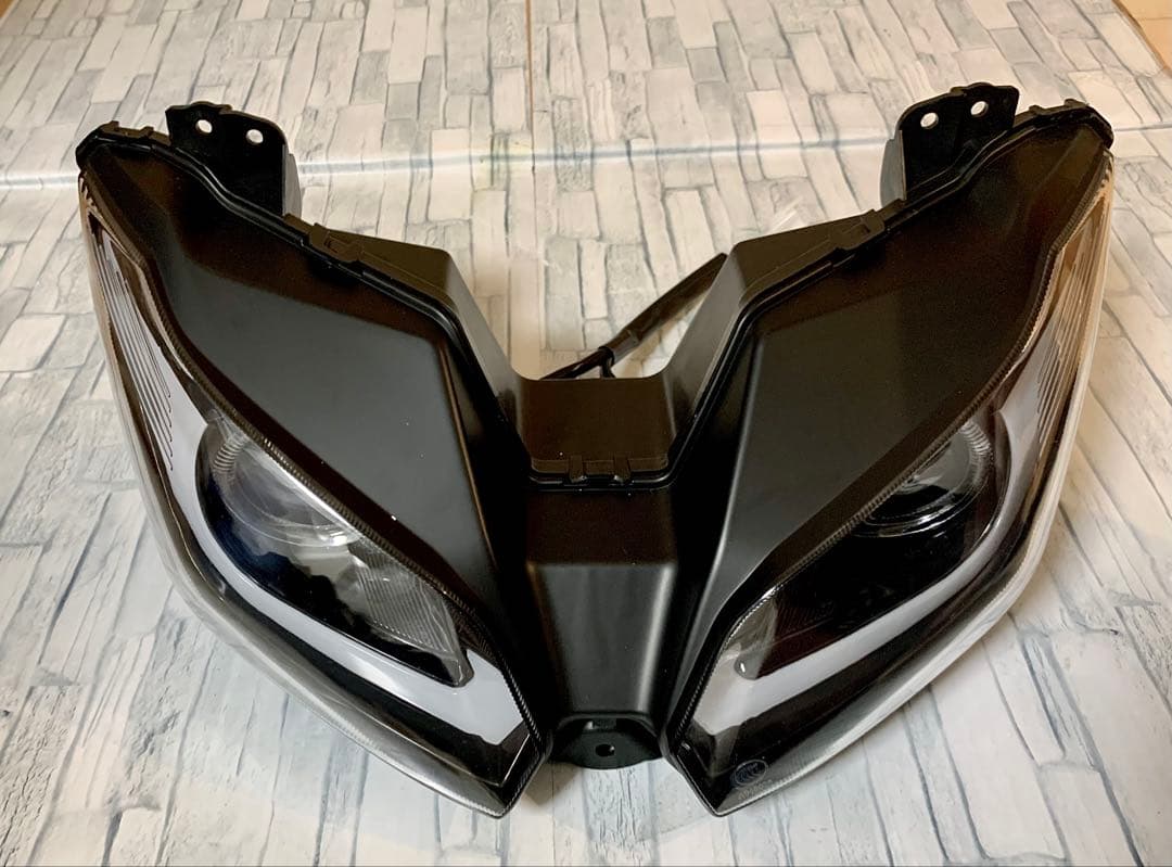 NINJA250 EX250L ZX-6RカスタムLEDヘッドライト ニンジャ - メルカリ