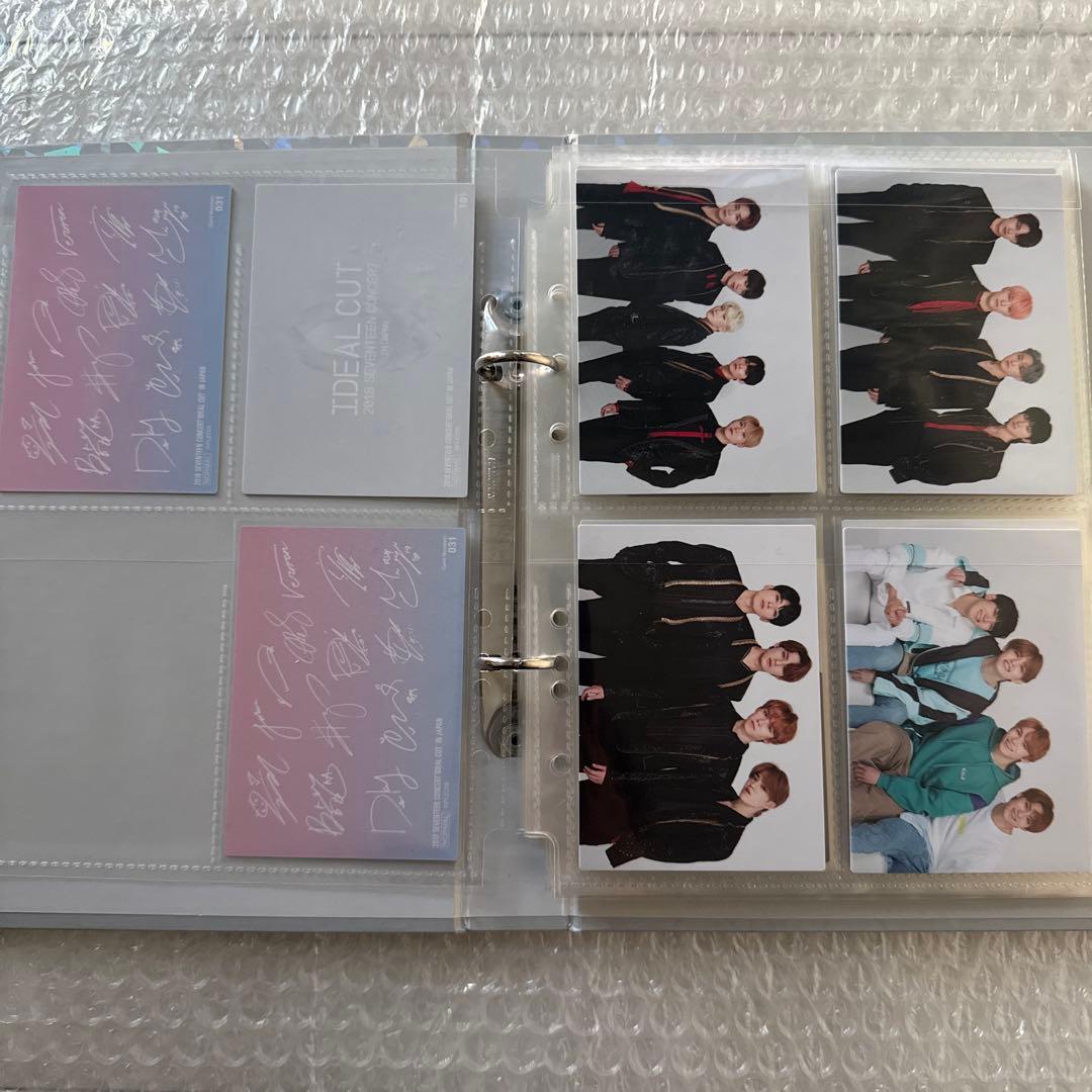 IDEAL CUT 2018 SEVENTEEN トレカ バインダー トレカ付き - メルカリ