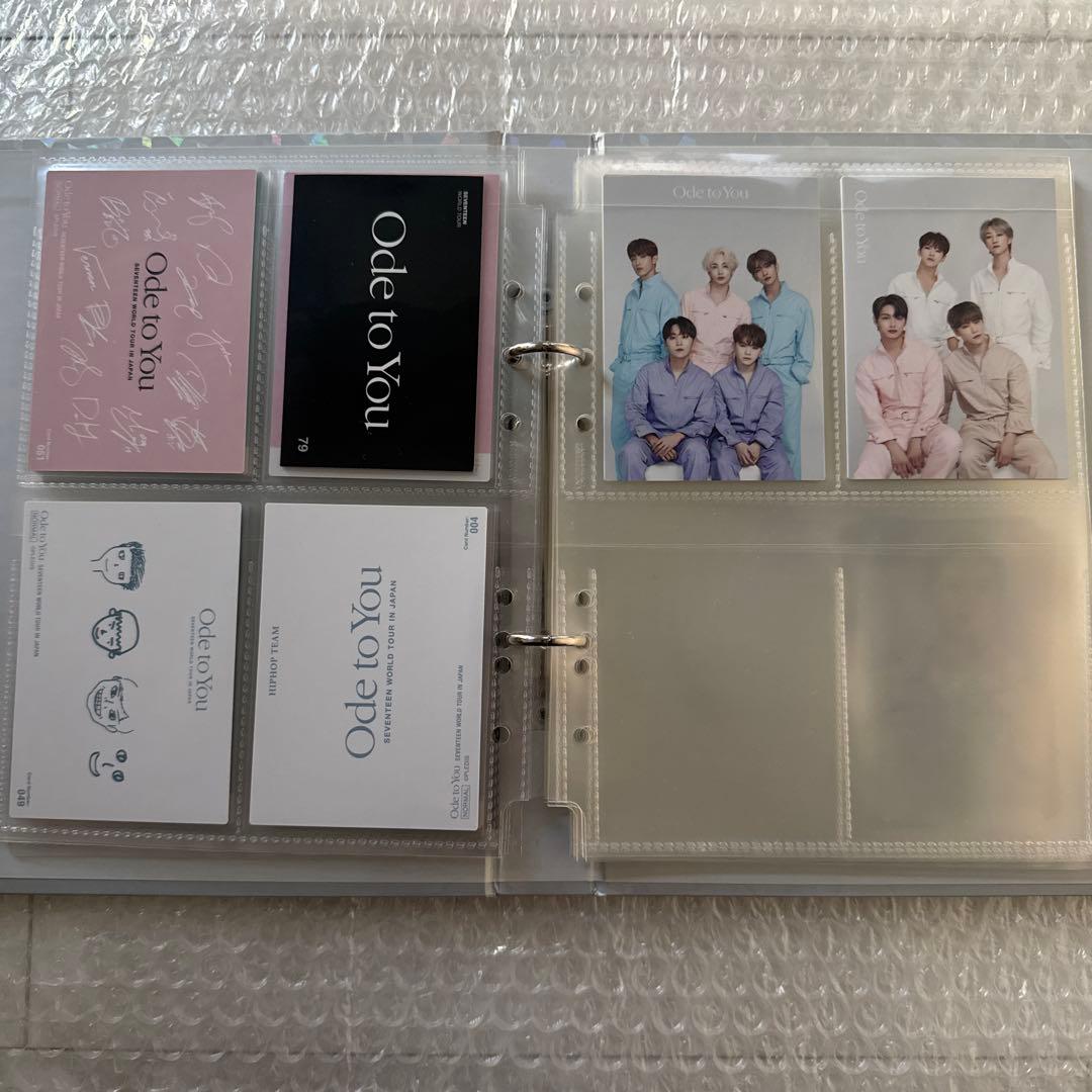 IDEAL CUT 2018 SEVENTEEN トレカ バインダー トレカ付き - メルカリ