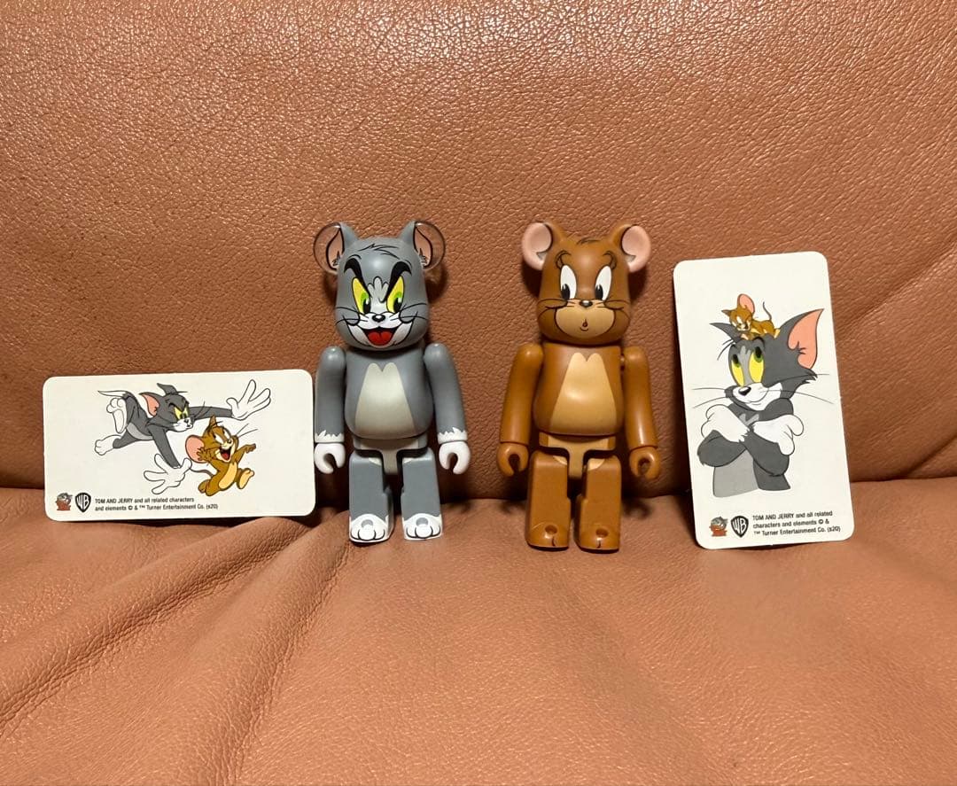 メディコムトイ ベアブリック トムとジェリー 初期 400% 100% - メルカリ