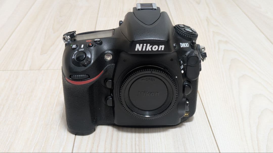 【年内に売り切り・交渉歓迎】NIKON D800ボディ（防湿庫管理品） 年内に売り切り・交渉歓迎】NIKON D800ボディ（防湿庫管理品