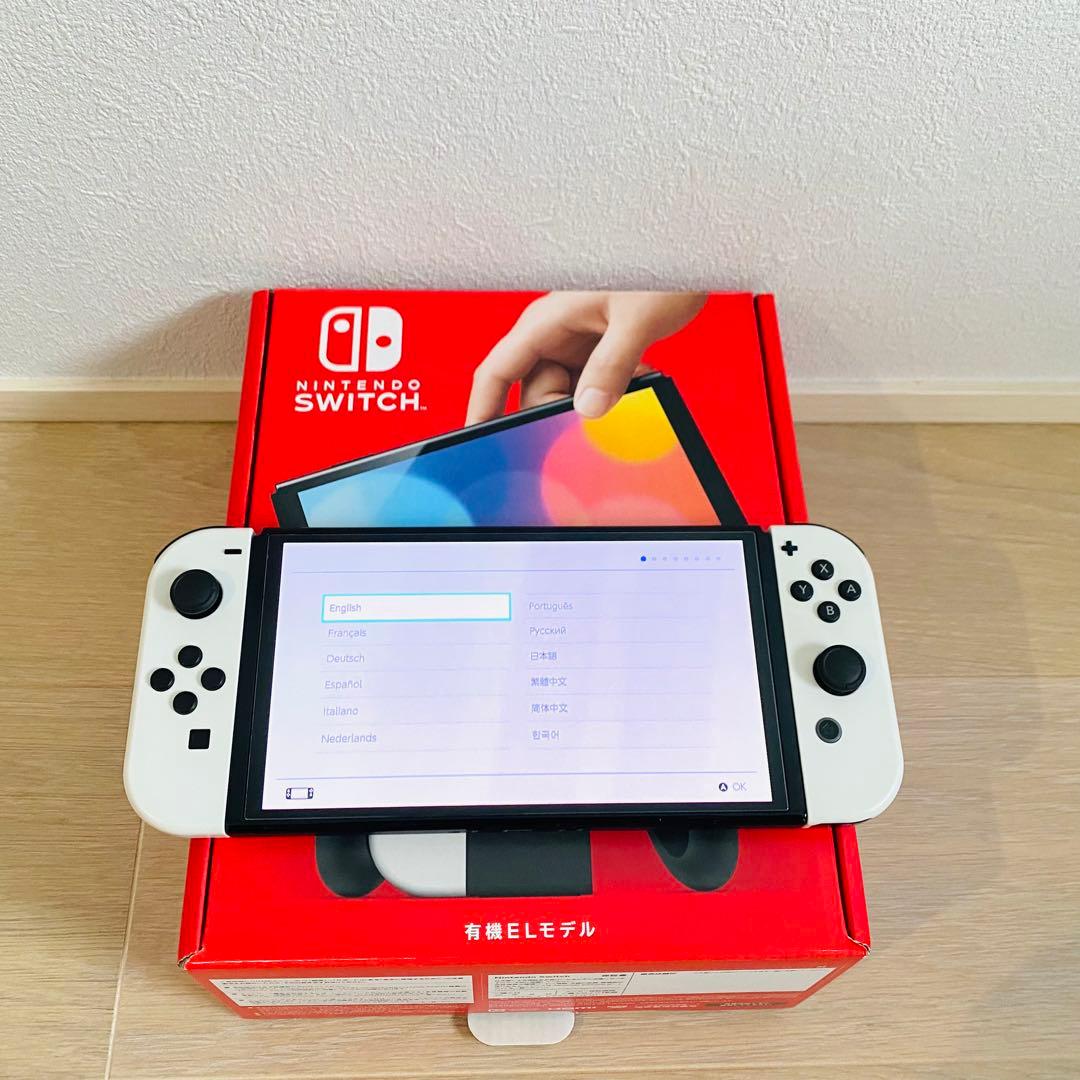 ☆Nintendo Switch本体/有機ELモデル+JC+充電グリップセット - メルカリ