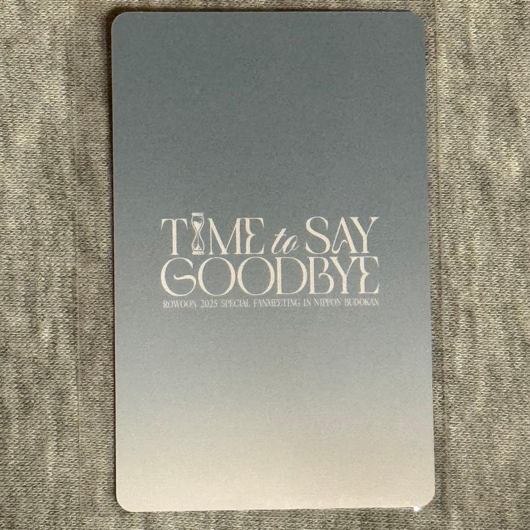 ロウン ファンミーティング-Time to Say Goodbye- グッズ5点