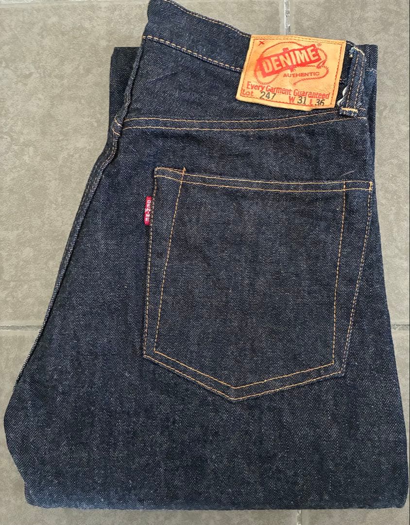 旧DENIME XX type2 ウエスト31インチ Denime（ドゥニーム） スリムストレート XX type II ジーンズ メンズ