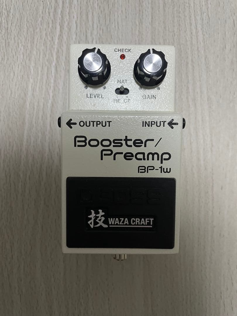 BOSS WAZA CRAFT BP-1W ブースター プリアンプ BOSS BP-1W エフェクター ブースター プリアンプ 技クラフト WAZA