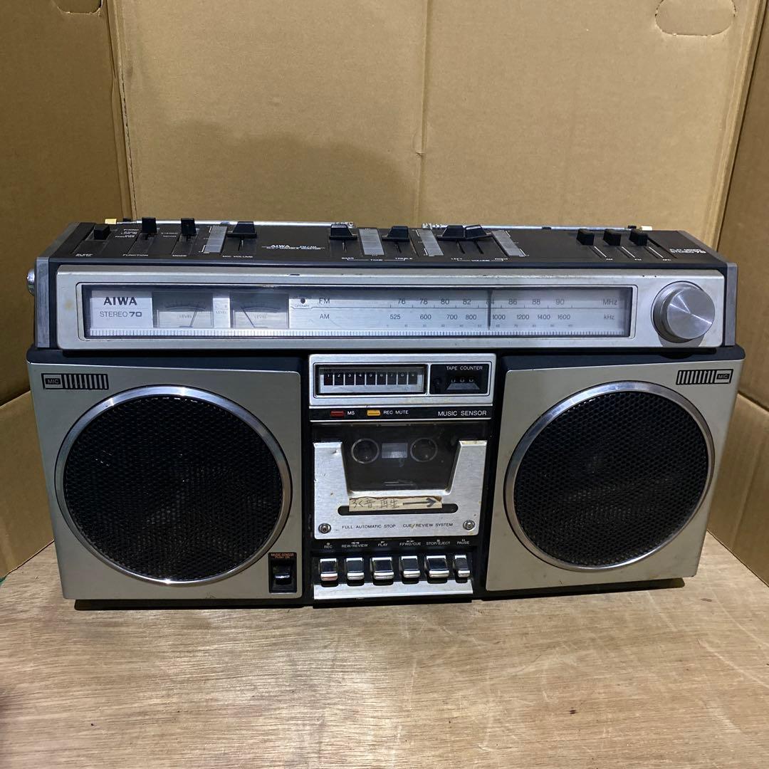 アイワ CS-70 ラジカセ ジャンク - メルカリ